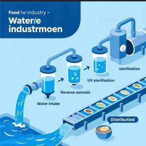 دستگاه تصفیه آب برای صنایع غذایی
