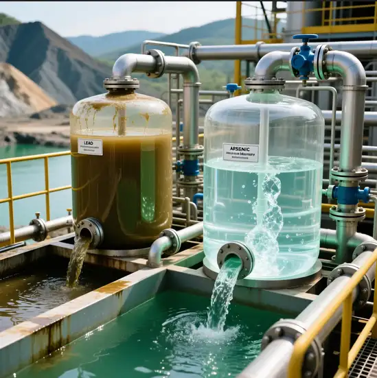 تصفیه آب برای معادن