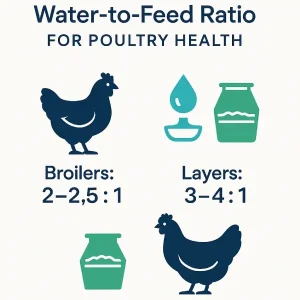 آب در تغذیه طیور
