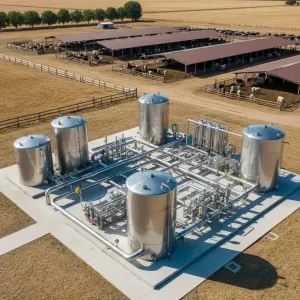 تصفیه آب دامداری صنعتی