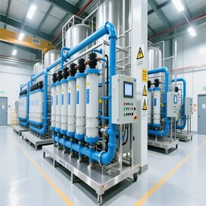 طراحی سیستم تصفیه آب صنعتی RO