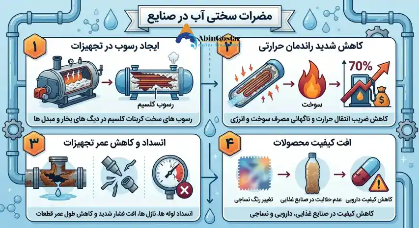 مزایای دستگاه سختی گیر آب